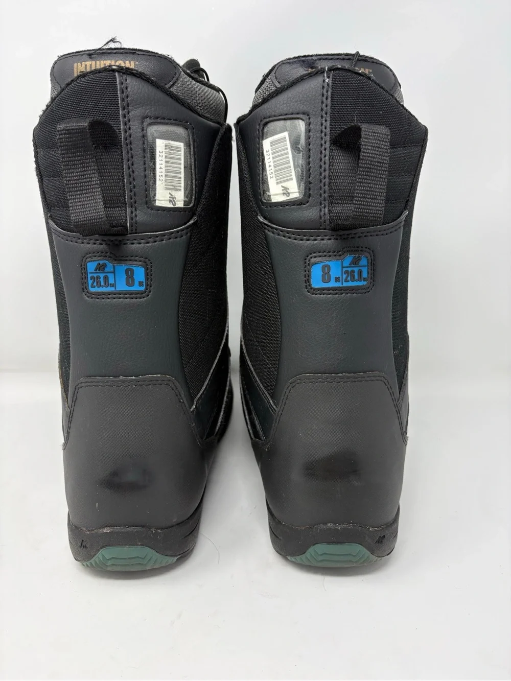 K2 Raider Rental Men’s Size 8 BOA Snowboard Boots Black